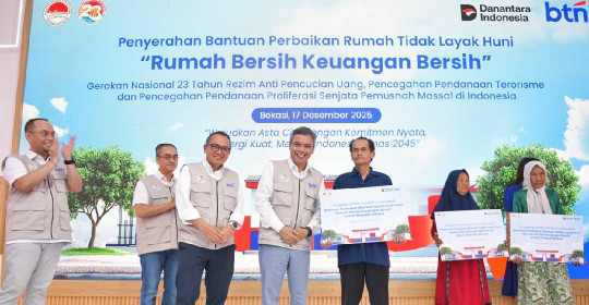 Kolaborasi BTN-PPATK Bangun Rumah Layak Huni